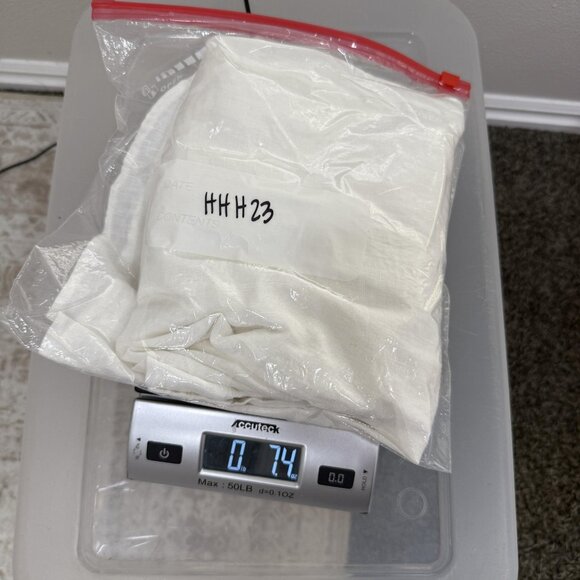 Boden Shirt Women Large White Button Front Long Sleeve 100% Linen Pockets - Picture 9 of 9